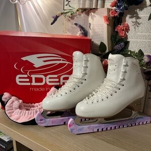 Edea Overture Figure Skates + Charme Blade 245 C